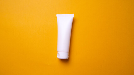 clean packaging of hand or face cream