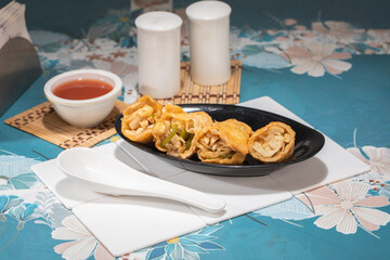Indian Veg chapati Wrap