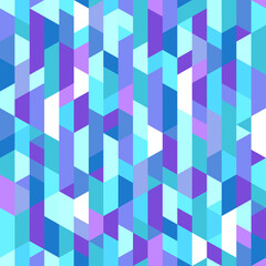 Obraz premium Seamless multicolored pattern with stripes. Polygonal wallpaper of the surface. Striped pattern with stylish and bright colors. Art creative. Printing on t-shirts, flyers, posters and other