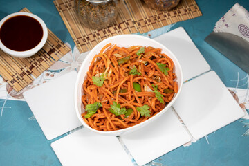 Vegetarian Schezwan Noodles