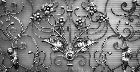 large forged gate