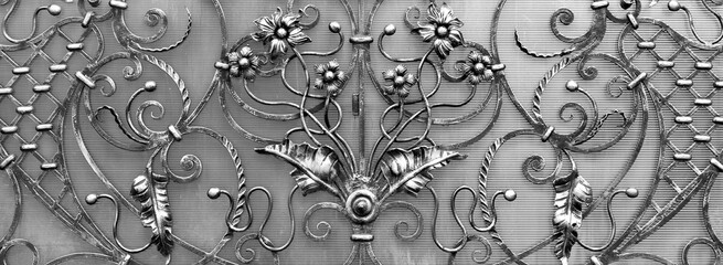 large forged gate