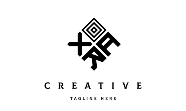 XAR rectangle three latter logo vector