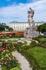 Naklejka premium Mirabellgarten in Salzburg