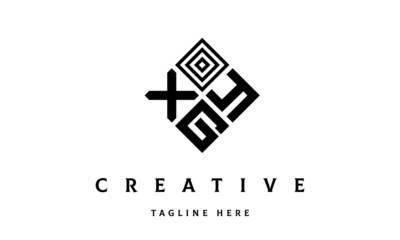 Obraz premium XYG square three latter logo vector