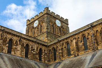 Fototapeta na wymiar Hexham Abbey in Northumberland, UK