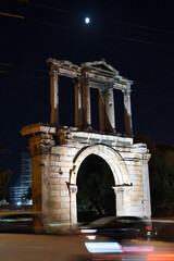 Hadrian's Gate in Athens , Athens, Greece
