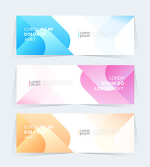 Vector abstract graphic design Banner Pattern background template.