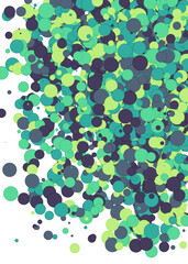 Colorful Universe Distribution Computational Generative Art background illustration