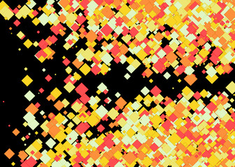 Colorful Universe Distribution Computational Generative Art background illustration