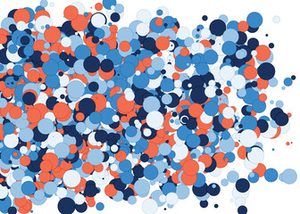 Colorful Universe Distribution Computational Generative Art background illustration