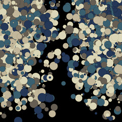 Colorful Universe Distribution Computational Generative Art background illustration