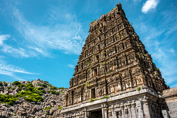 The Venkataramana Temple of Gingee or Senji in Tamil Nadu, India. It lies in Villupuram District, built by the kings of konar dynasty and maintained by Chola dynasty. Archeological survey of india.