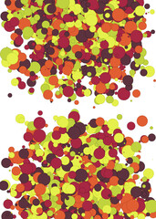 Colorful Universe Distribution Computational Generative Art background illustration