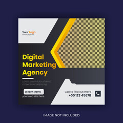 Creative Modern Corporate Promotional Social Media Post or Instagram banner Design , business marketing banner for social media post template