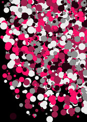 Colorful Universe Distribution Computational Generative Art background illustration