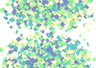 Colorful Universe Distribution Computational Generative Art background illustration