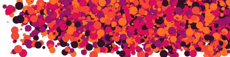 Colorful Universe Distribution Computational Generative Art background illustration