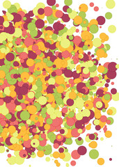 Colorful Universe Distribution Computational Generative Art background illustration