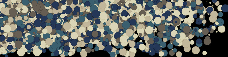 Colorful Universe Distribution Computational Generative Art background illustration