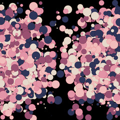 Colorful Universe Distribution Computational Generative Art background illustration