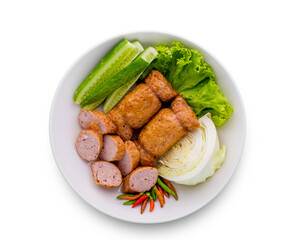 Fried fish fermented Thai food