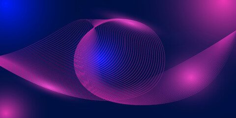 Digital technology abstract background. Visual technology for background and database templates.