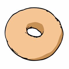 delicious donut food vector design