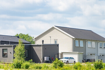 Beautiful luxury modern and expensive residence house home exterior