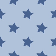 Obraz premium vector star print. seamless star print for clothing or print