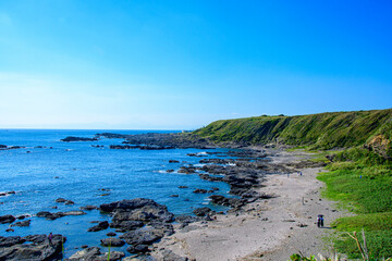 beach and rocks