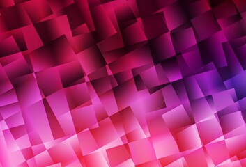 Dark Purple, Pink vector gradient triangles template.