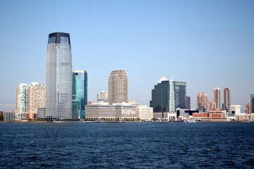 Fototapeta na wymiar Jersey City Cityscape