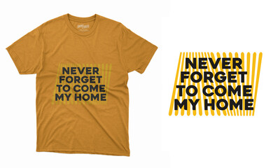 T-shirt design template layout