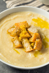 Healthy Homemade Cauliflower Soup