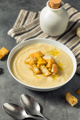 Healthy Homemade Cauliflower Soup