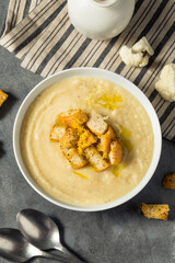 Healthy Homemade Cauliflower Soup