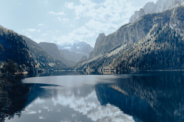 Fototapeta na wymiar Gosau Lake Austria