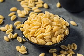 Homemade Dry Organic Cavatelli Pasta
