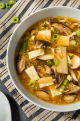 Homemade Chinese Hot and Sour Soup