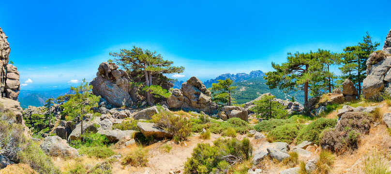 Alpin Wandern &uuml;ber den GR20 auf Korsika - Region Col de Bavella