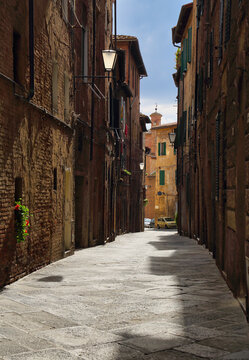 Alley in Siena, Italy