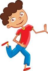 Active kids icon symbol, sport, fun vector