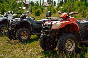 Fototapeta premium off road car