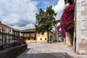 Fototapeta na wymiar Llanes village in Asturias, Spain.