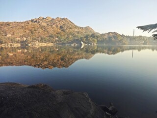 lake in the mountains