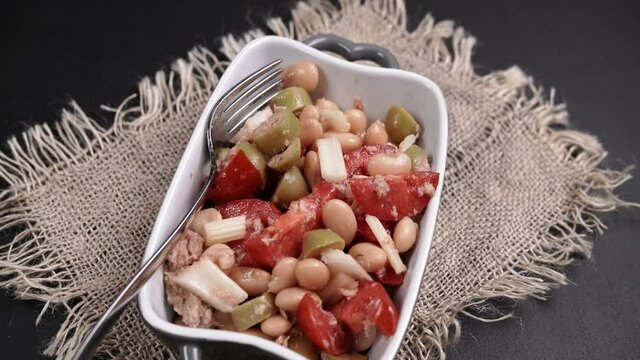 Insalata di fagioli
