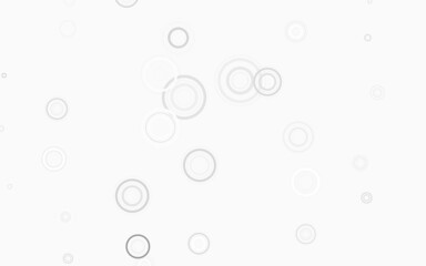 Light Gray vector template with circles.