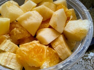 fruits in  bowl