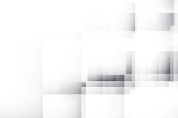 Abstract white and gray color, modern design background with geometric shape. Vector illustration.